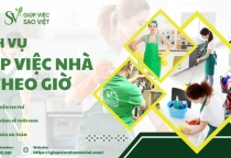 Dịch vụ giúp việc nhà theo giờ Sao Việt